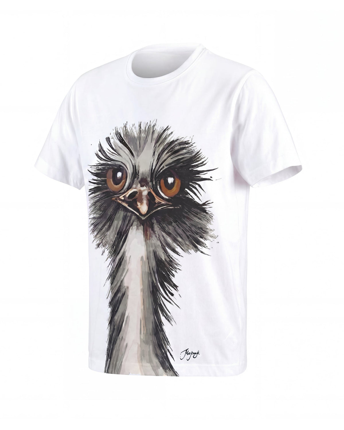 e.s. T-Shirt cotton stretch signature