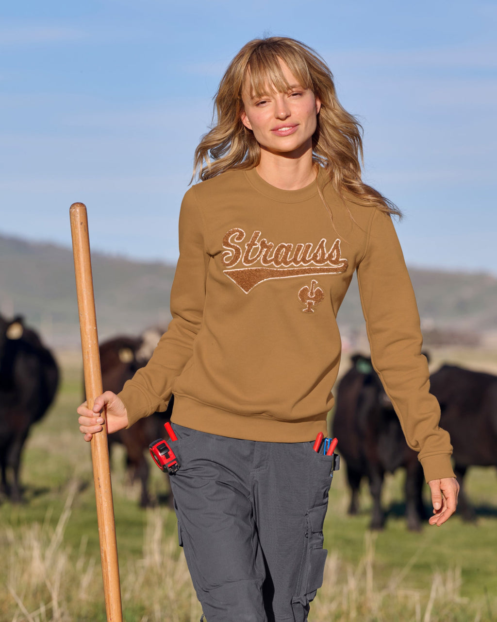 Women's Artwork Crew Neck Sweatshirt e.s.e:pic