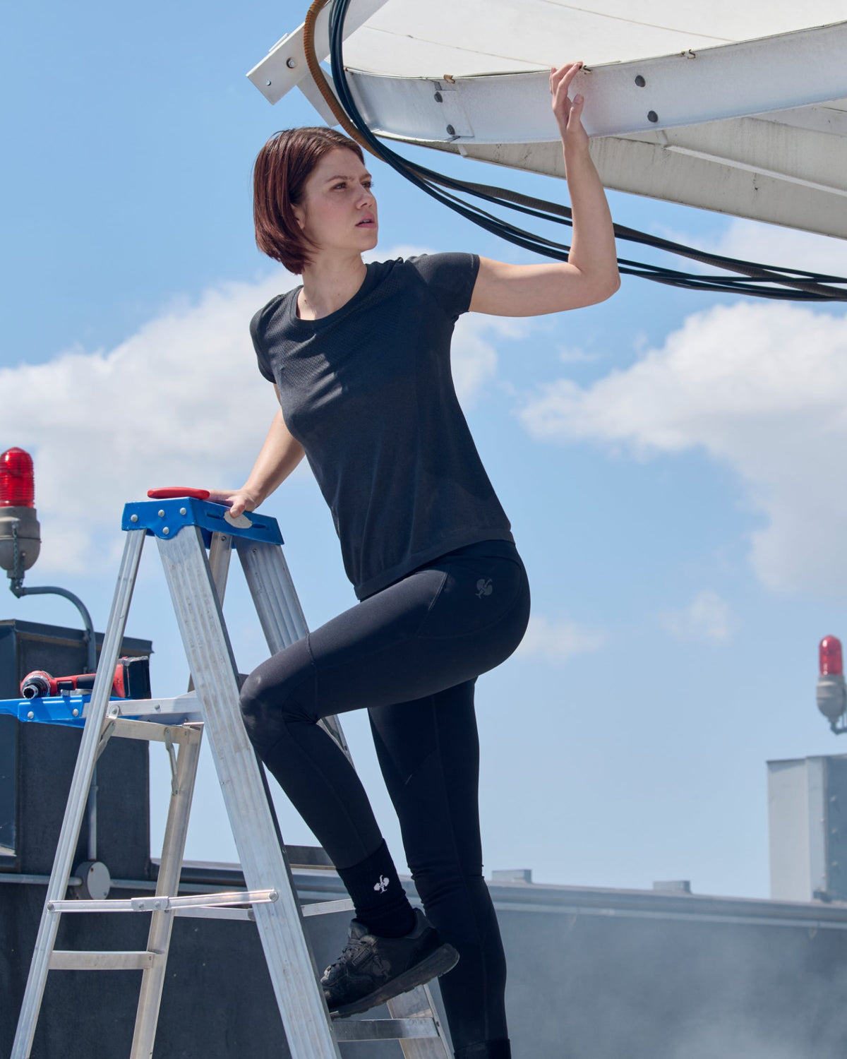 Women's Seamless Tee e.s.trail pure