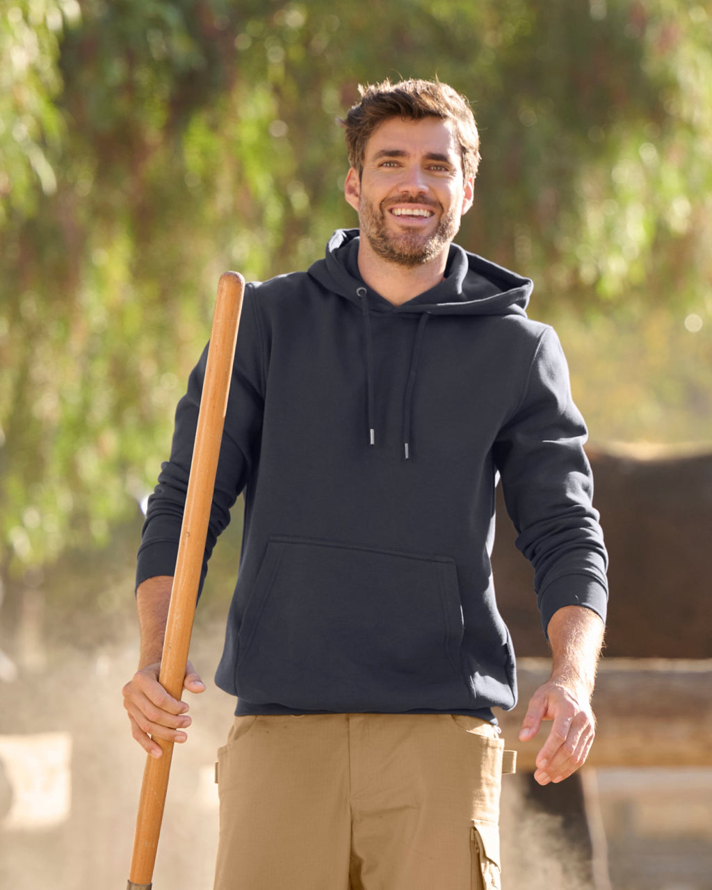 Cotton Poly Hoodie