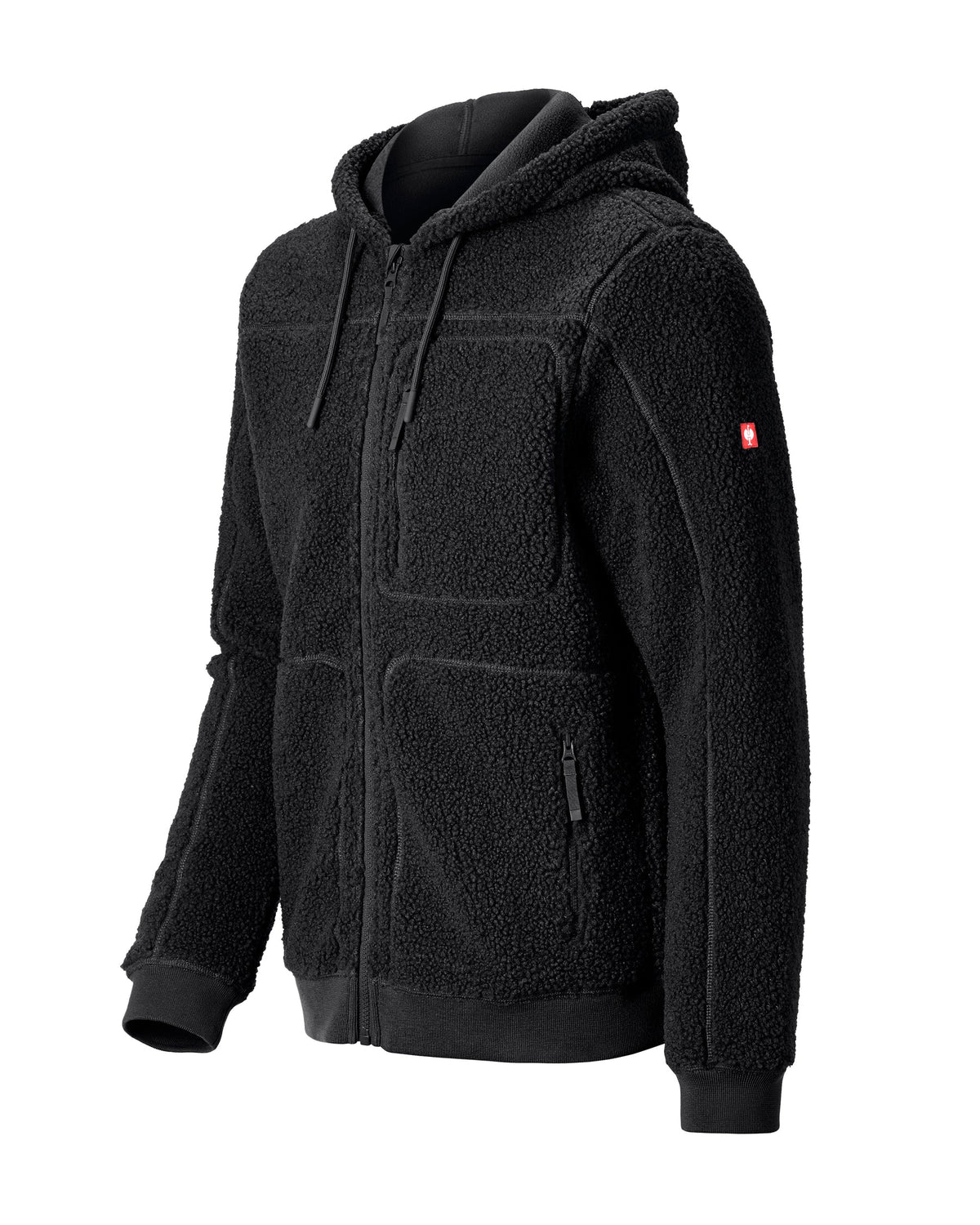 Hooded Sherpa Fleece Jacket e.s.e:pic
