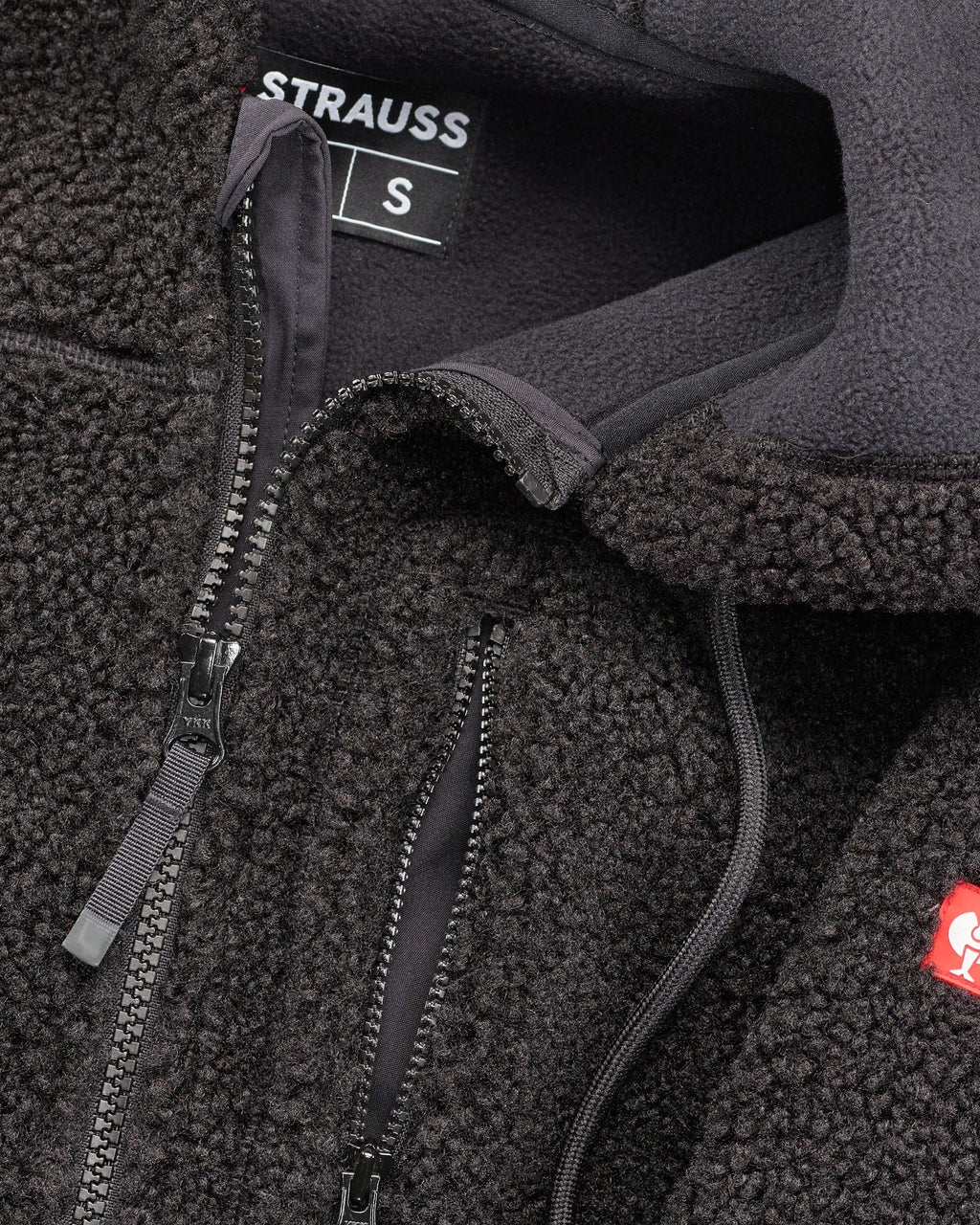 Hooded Sherpa Fleece Jacket e.s.e:pic