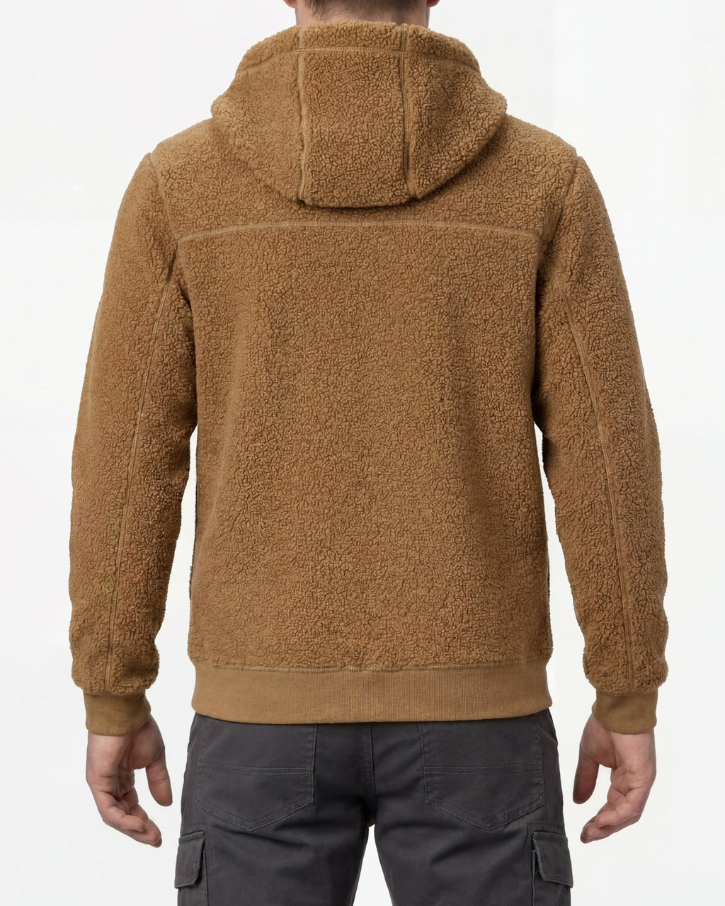 Hooded Sherpa Fleece Jacket e.s.e:pic
