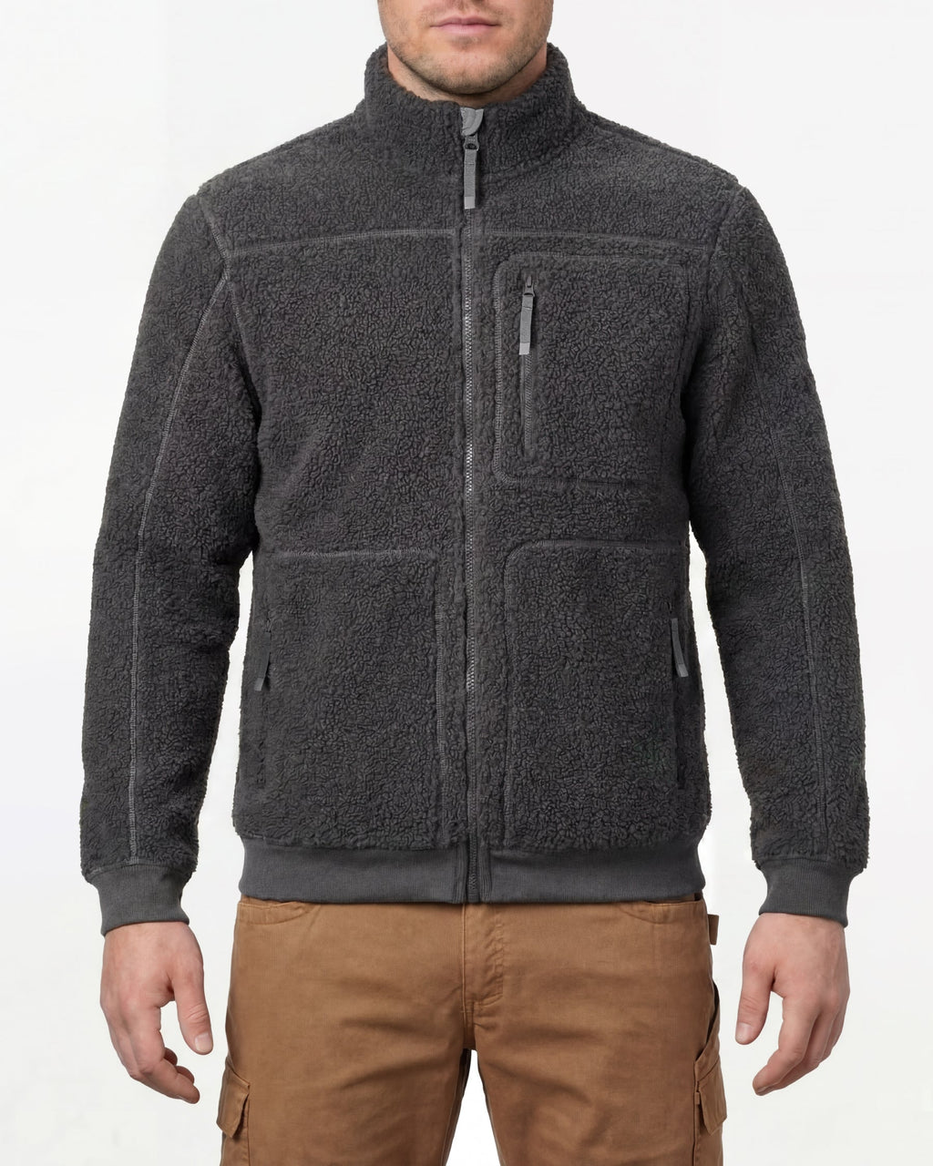 Sherpa Fleece Jacket e.s.e:pic