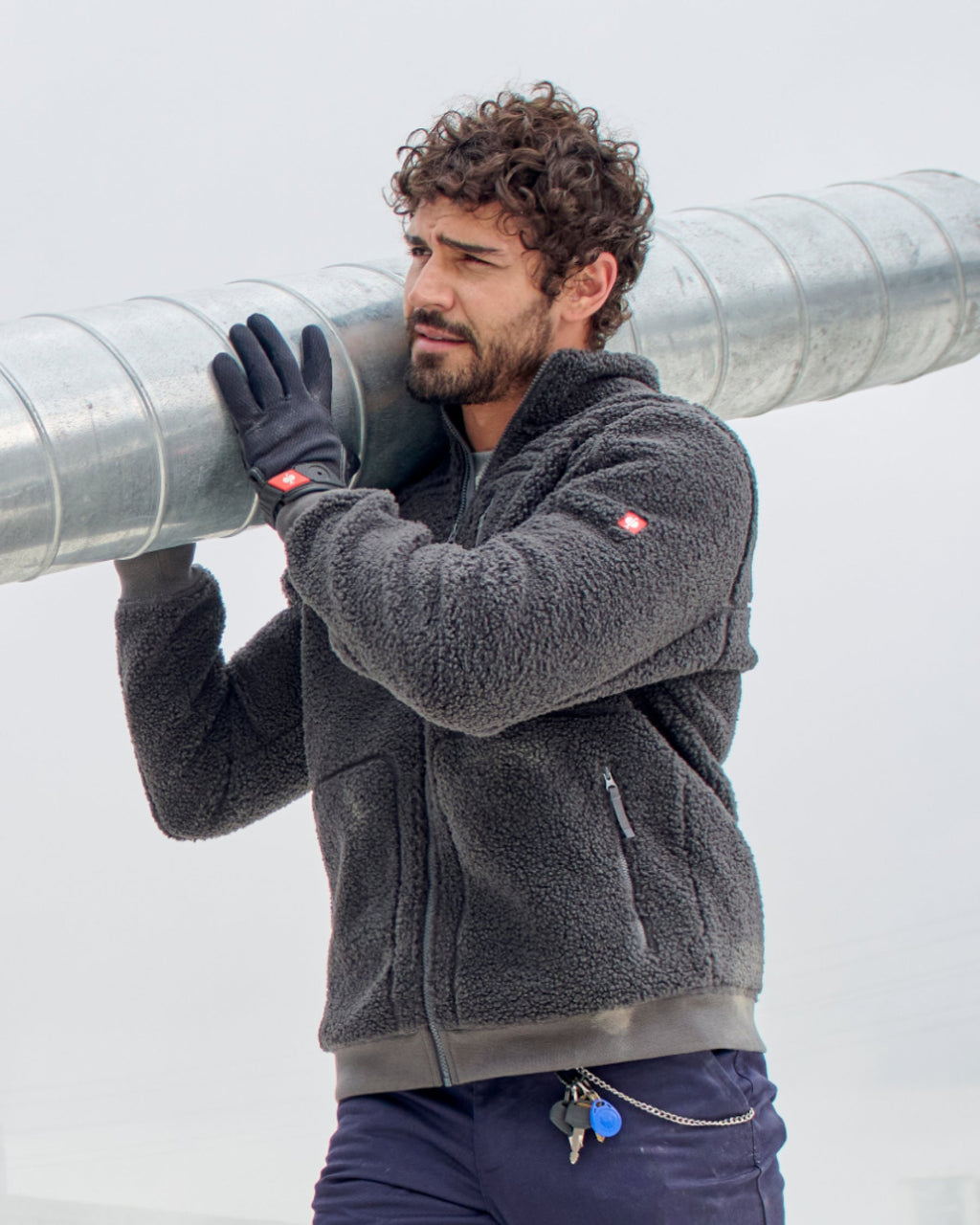Sherpa Fleece Jacket e.s.e:pic