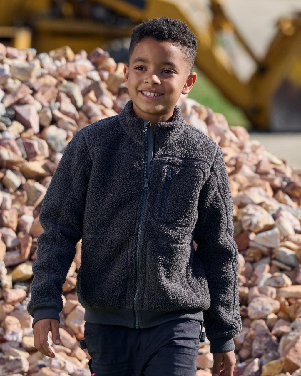 Kids Sherpa Fleece Jacket e.s.e:pic