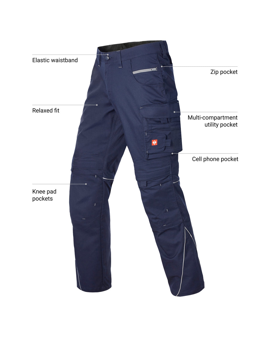 Twill Cargo Work Pants e.s.line.core