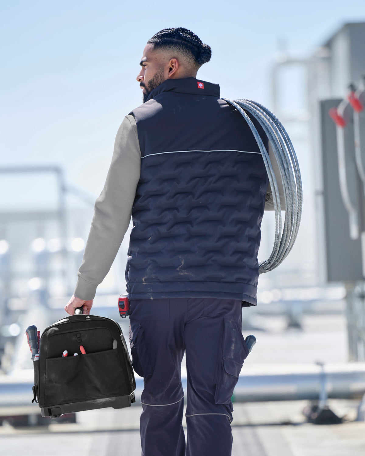 Padded Winter Vest e.s.line.core