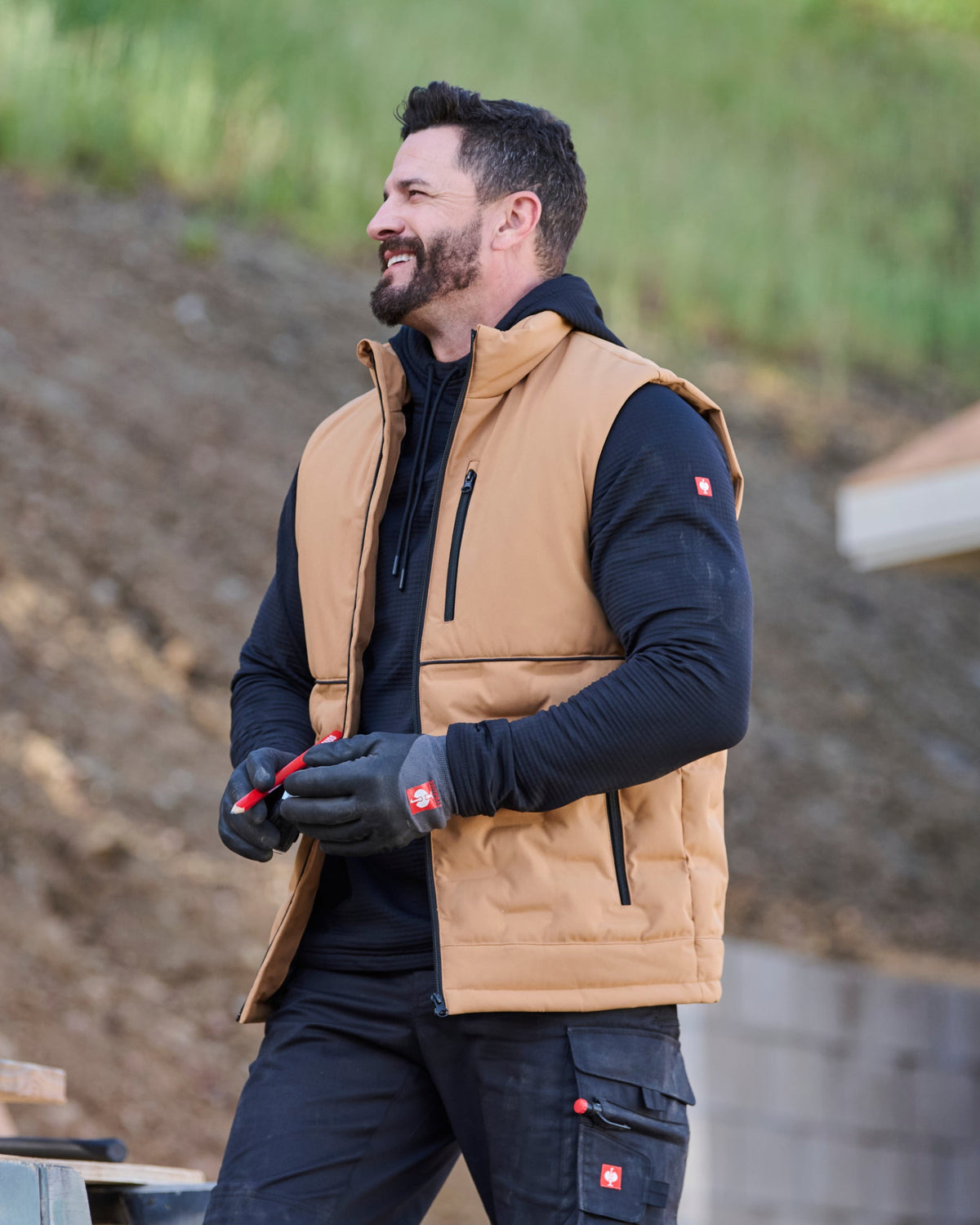 Padded Winter Vest e.s.line.core