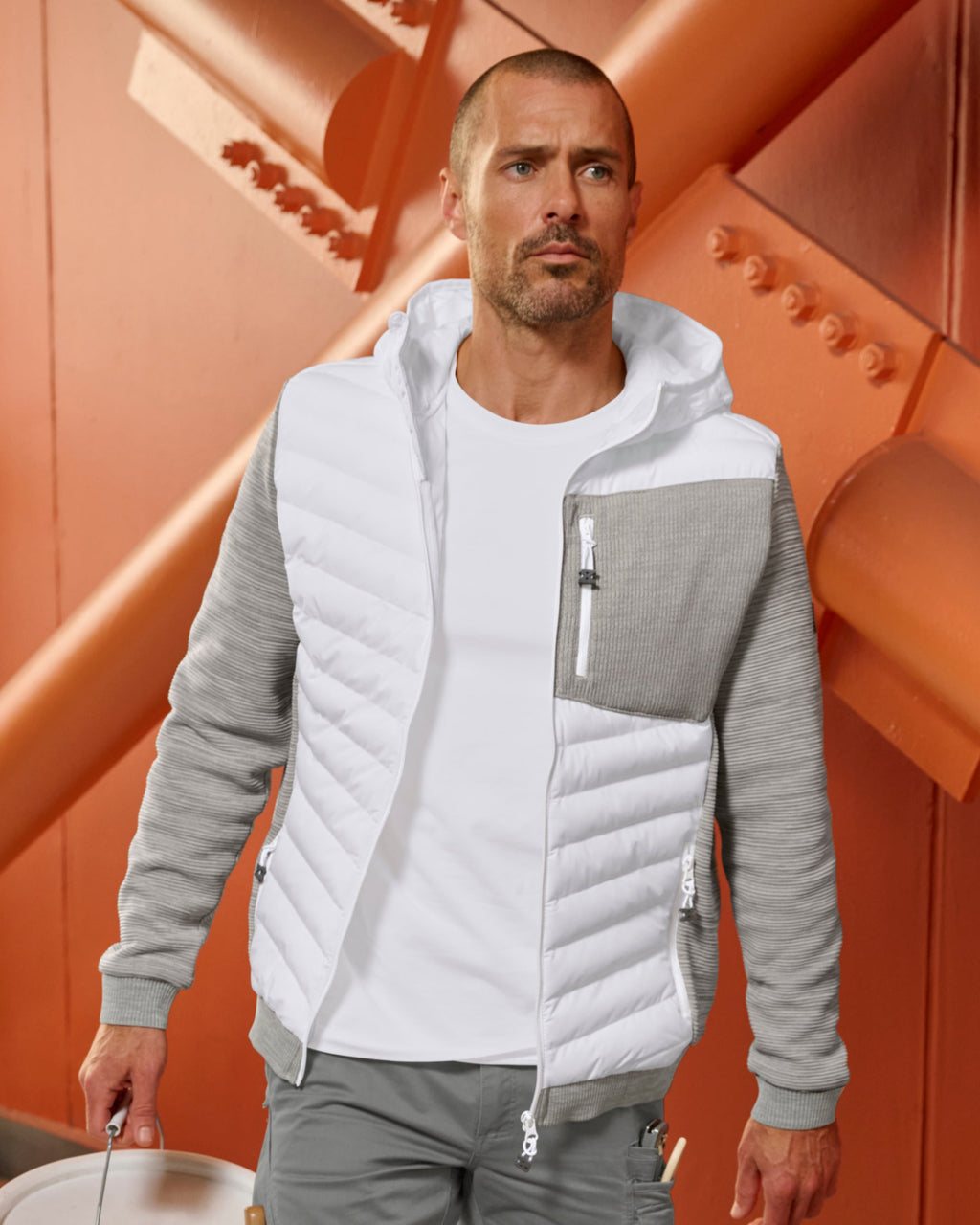 Hybrid Hooded Jacket e.s.motion ten