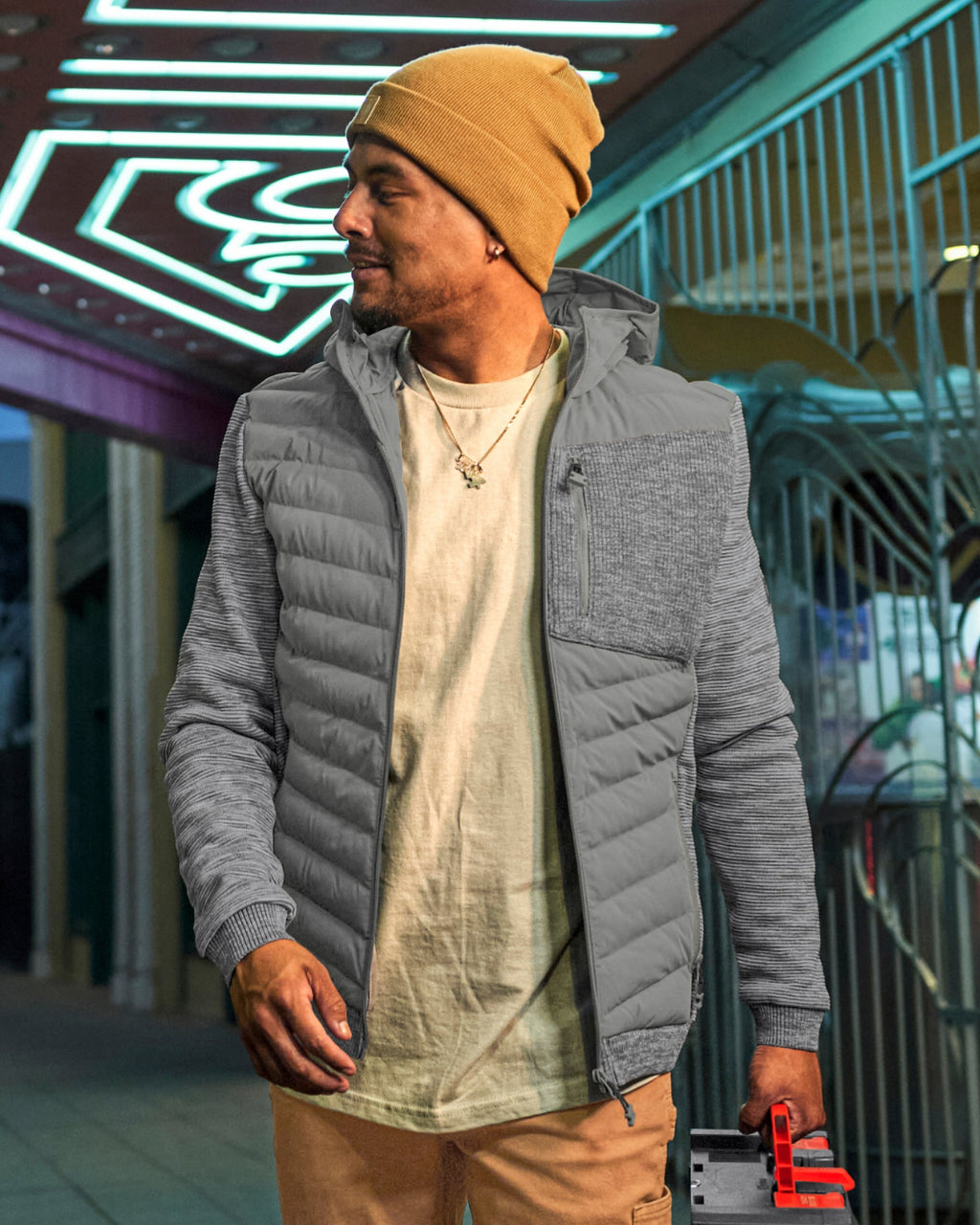 Hybrid Hooded Jacket e.s.motion ten