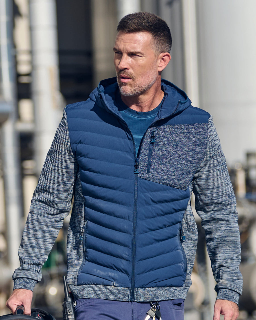 Hybrid Hooded Jacket e.s.motion ten