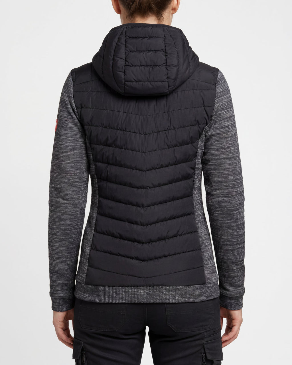 Women's Hybrid Hooded Jacket e.s.motion ten
