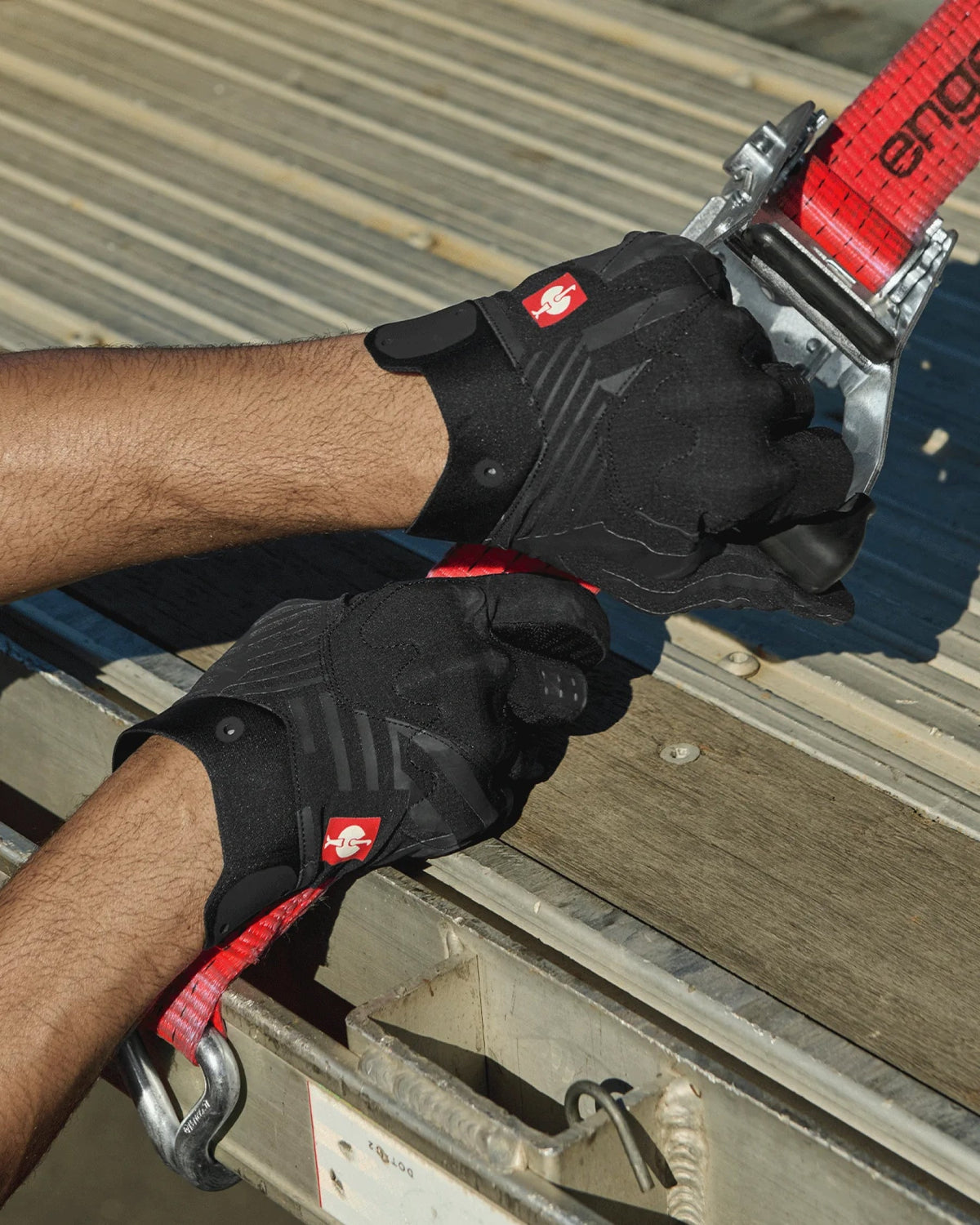 Light Graphic Mechanic's Gloves e.s.trail