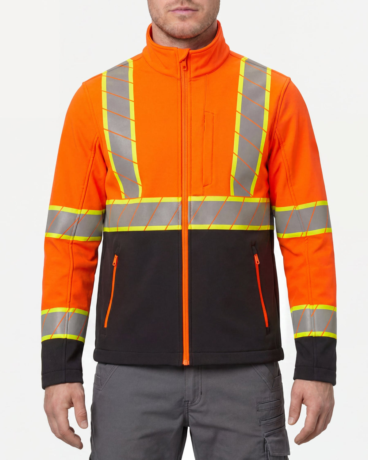 High Visibility Softshell Jacket Class 2