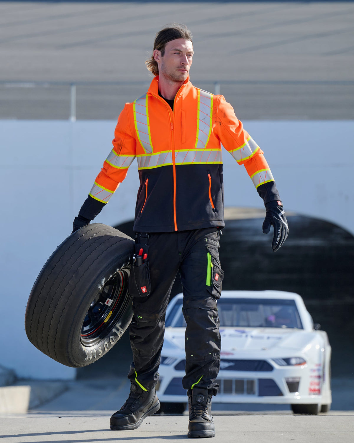 High Visibility Softshell Jacket Class 2