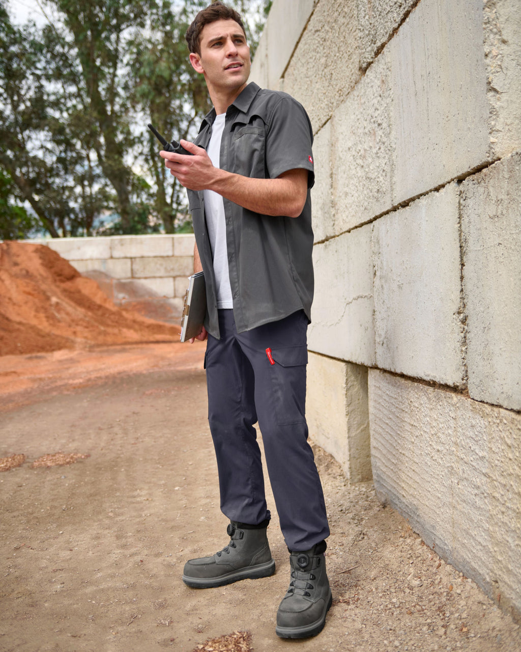 Stretch Ripstop Short Sleeve Work Shirt e.s.t:aktik