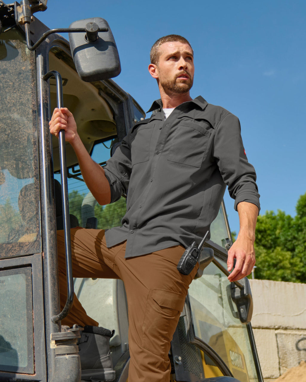 Stretch Ripstop Long Sleeve Work Shirt e.s.t:aktik