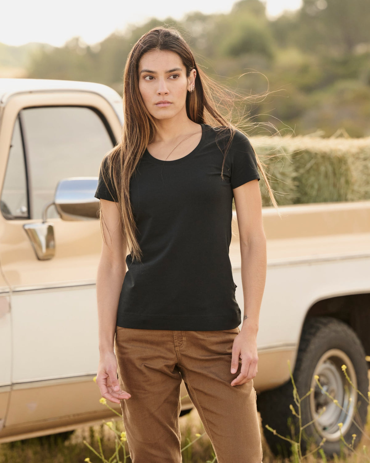 Women's cotton stretch T-Shirt