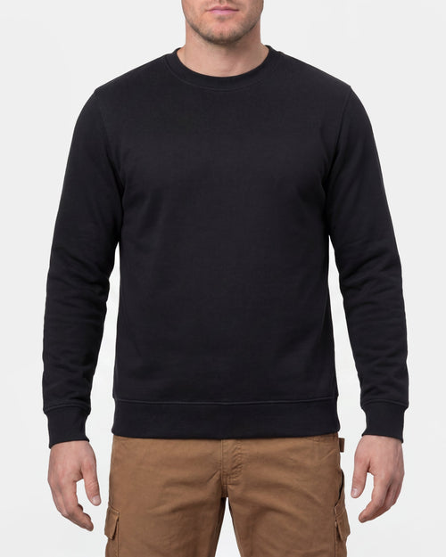 Cotton Poly Crew Neck Sweatshirt