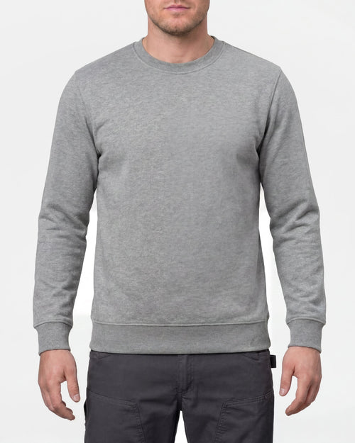Cotton Poly Crew Neck Sweatshirt