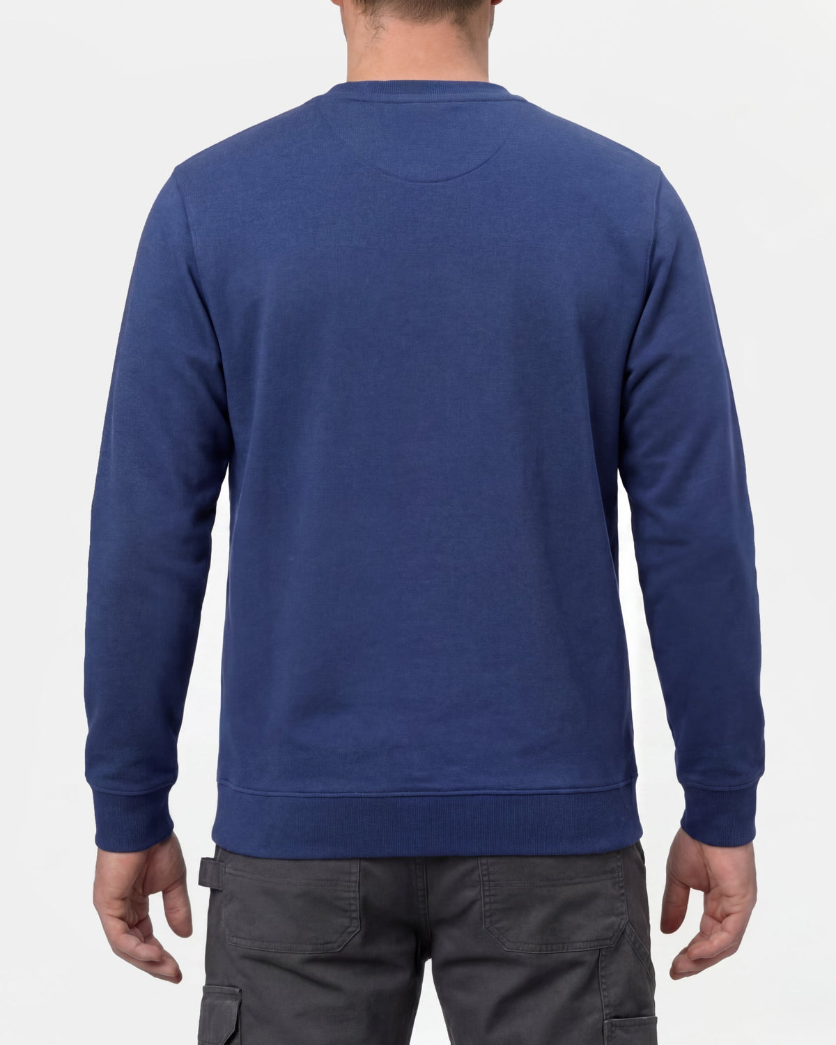 Cotton Poly Crew Neck Sweatshirt