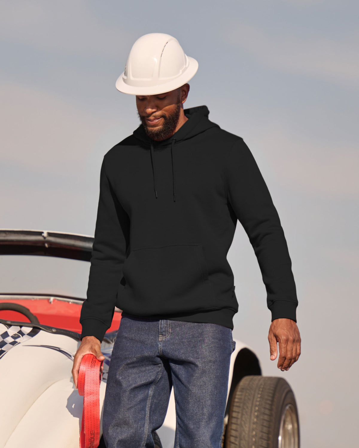 Cotton Poly Hoodie