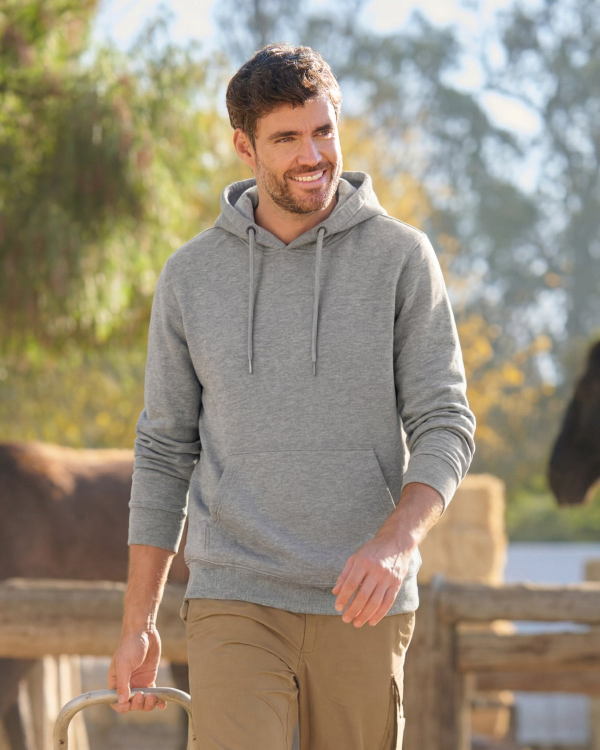 Cotton Poly Hoodie