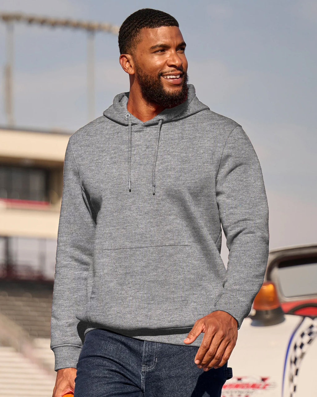 Cotton Poly Hoodie