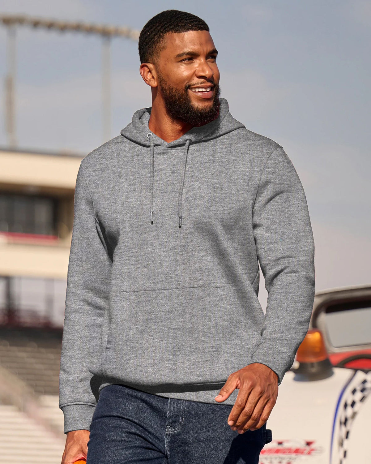 Cotton Poly Hoodie