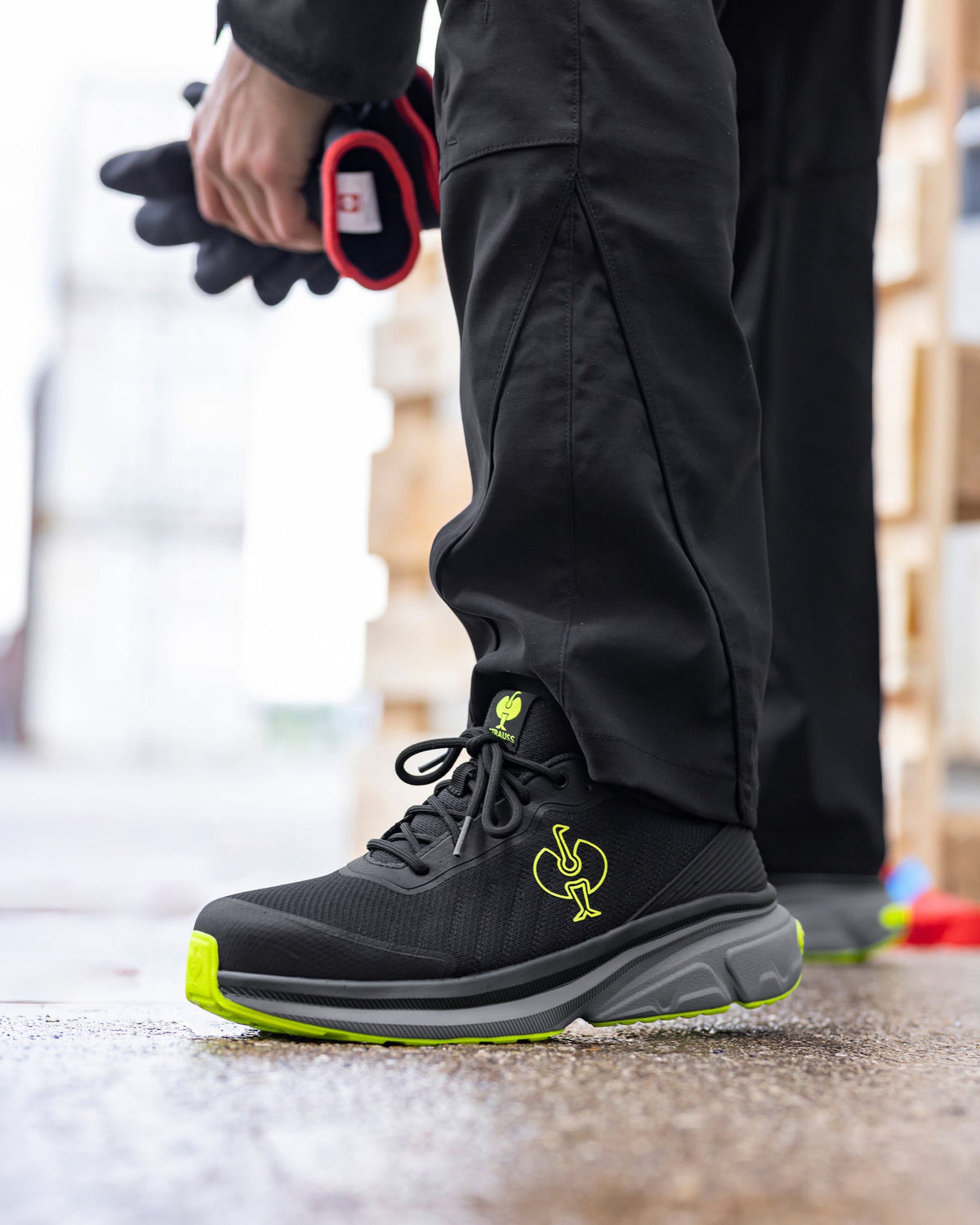 Strauss.1003 Steel Toe Work Shoe
