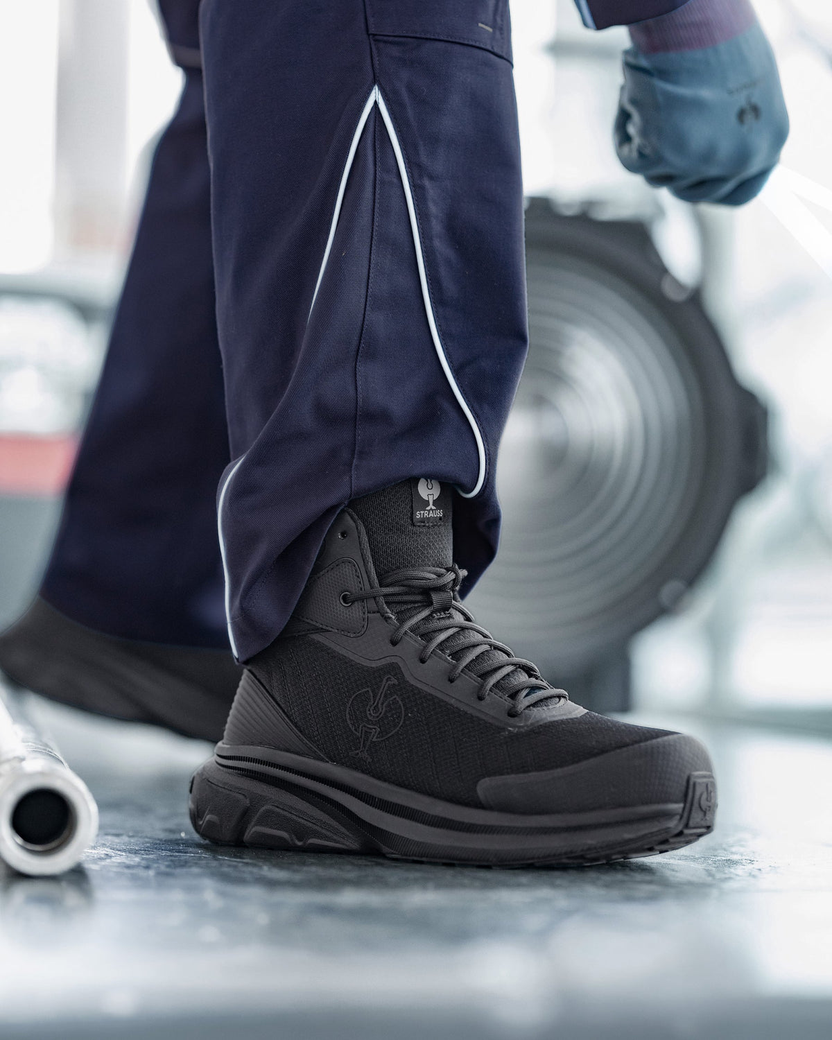 Strauss.1003 6 Steel Toe Work Boot