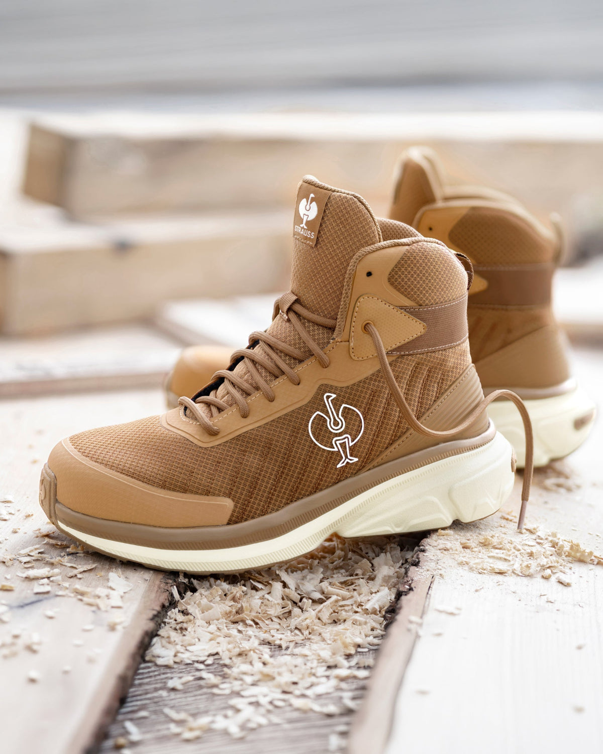 Strauss.1003 6 Steel Toe Work Boot