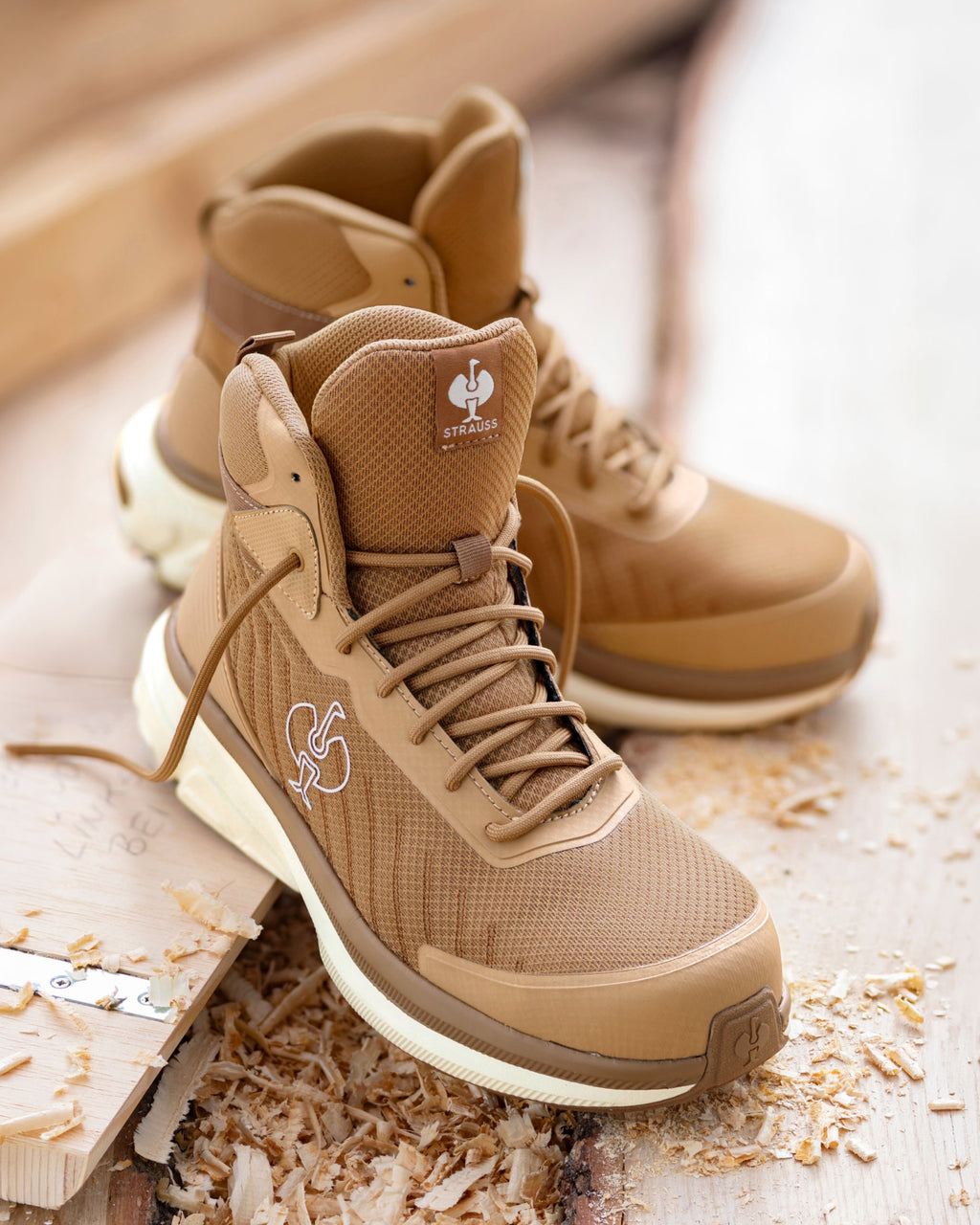 Strauss.1003 6 Steel Toe Work Boot