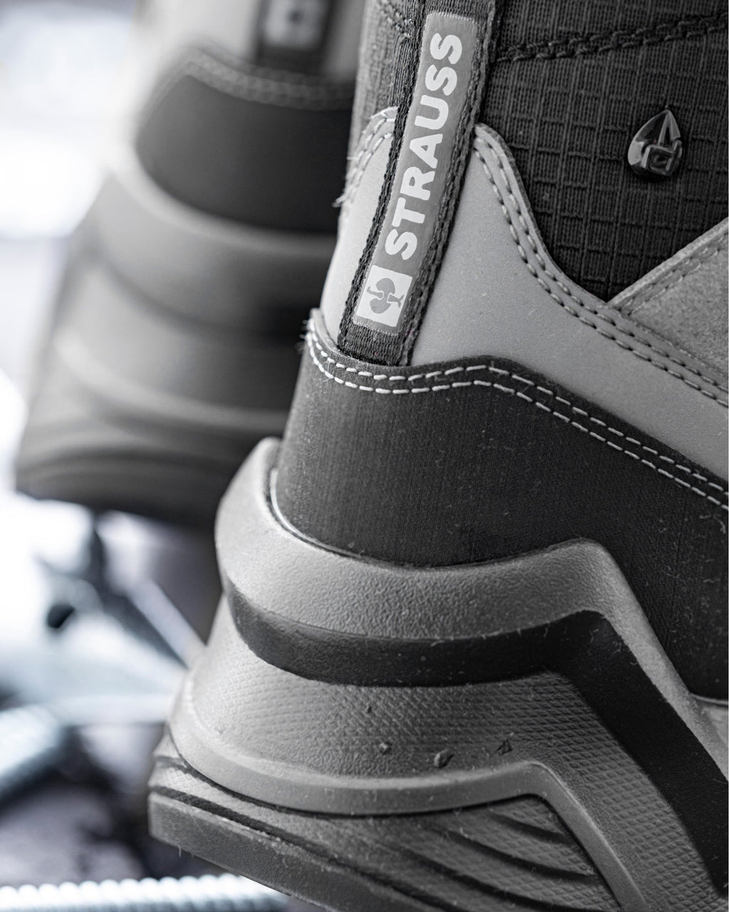 Strauss.7003 6 Steel Toe Work Boot