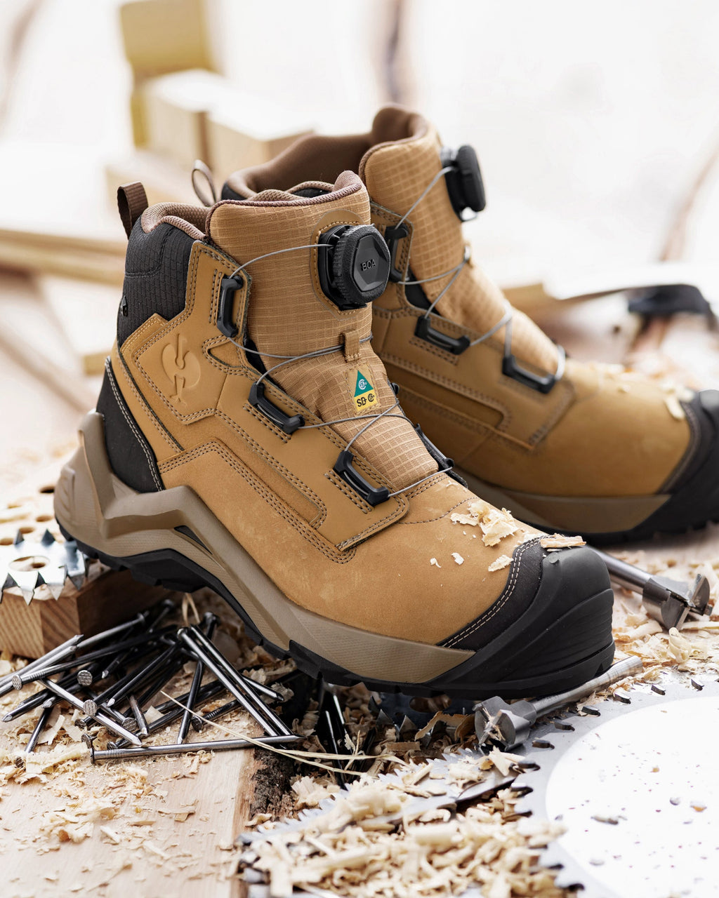 Strauss.7003 6 Steel Toe Work Boot
