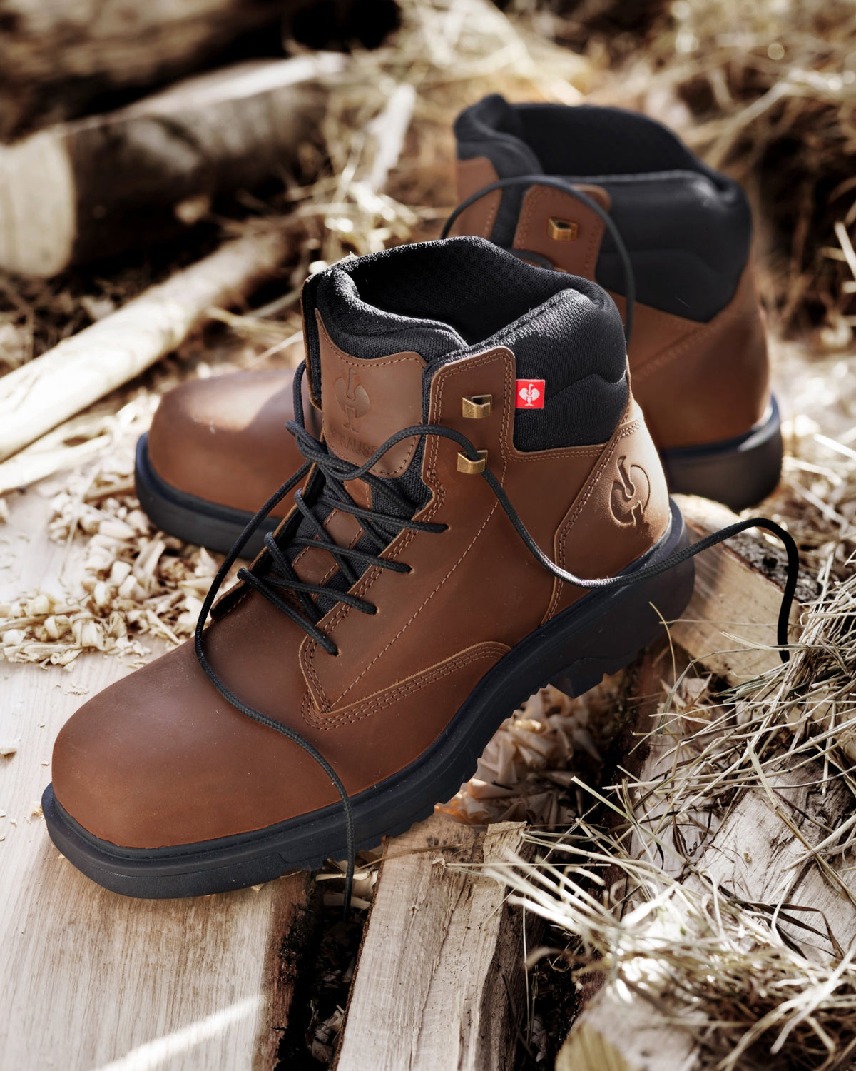 Strauss.3002 6 Comp Toe Work Boot