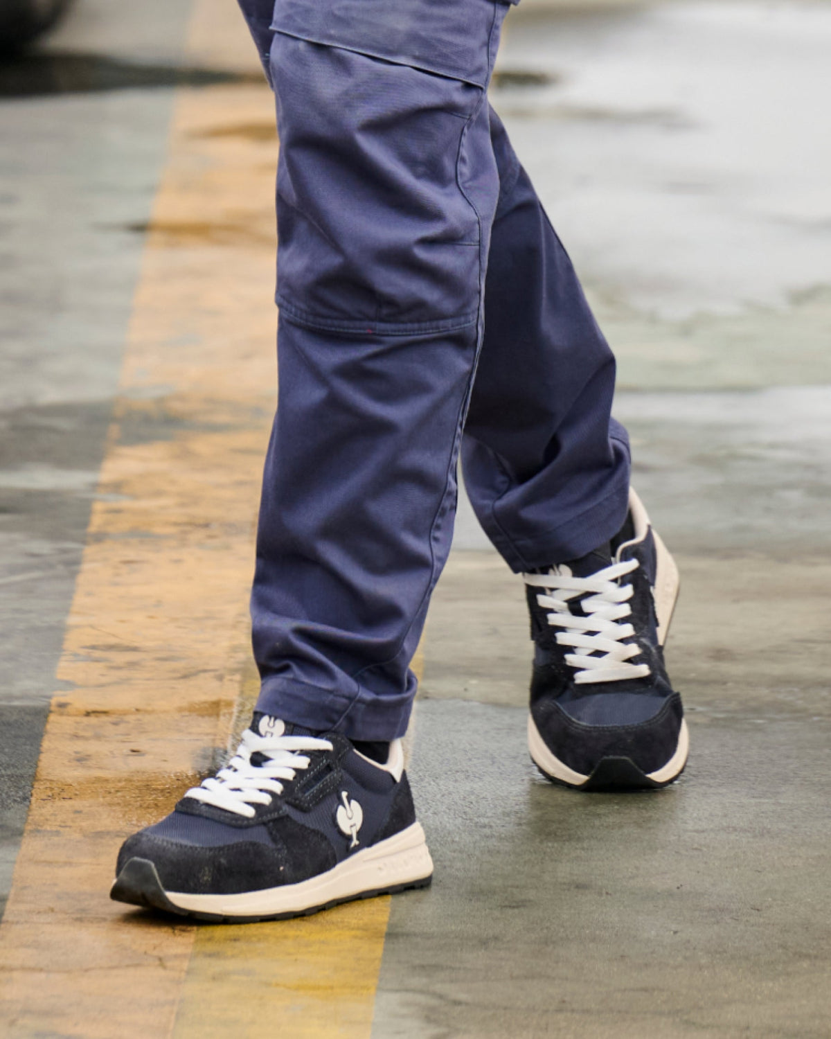 Canberra Steel Toe Work Shoe