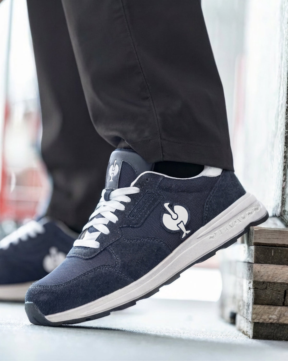 Canberra Steel Toe Work Shoe